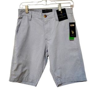 NWT US Polo Association khaki shorts, size 28